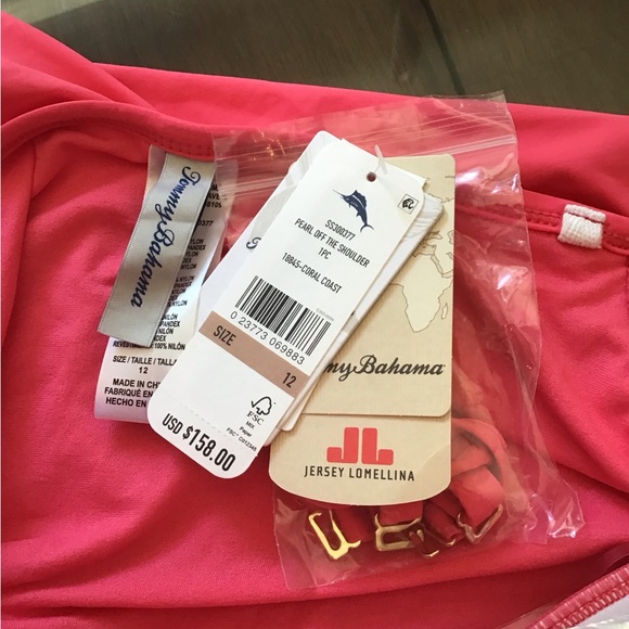 Tommy Bahama swimsuit nwt size 12 - Picture 4 of 4